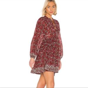 ULLA JOHNSON Asmir Dress in Henna size 0